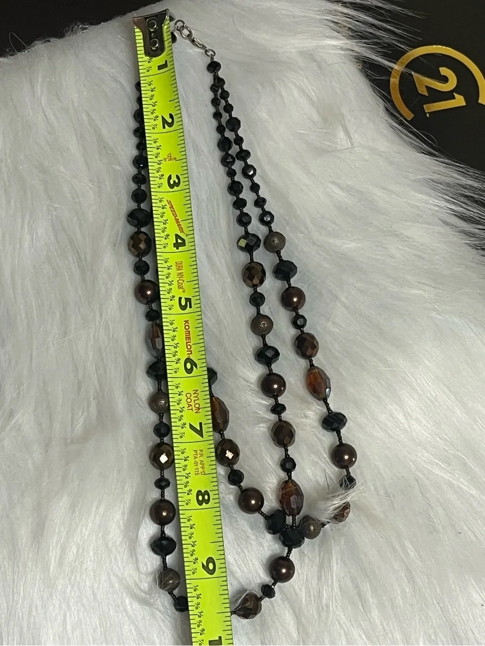 Double Strand Beaded Necklace
